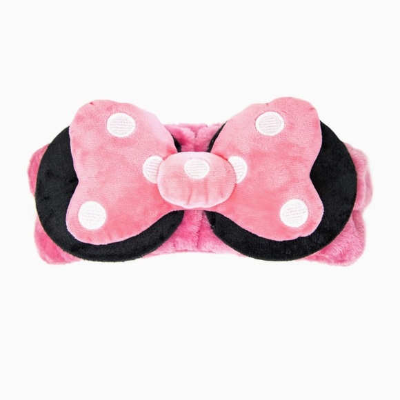 THE CRÈME SHOP Disney: 3D Teddy Headyband™ in Polka Pink - Picture 1 of 3